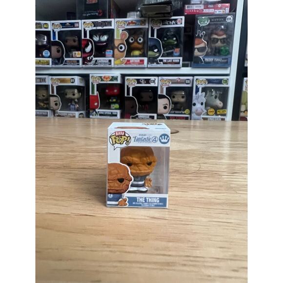 LE BITTY The Thing Fantastic Four Funko Pop #1516 Marvel MCU Ben Grimm F4 SDCC - Picture 1 of 6